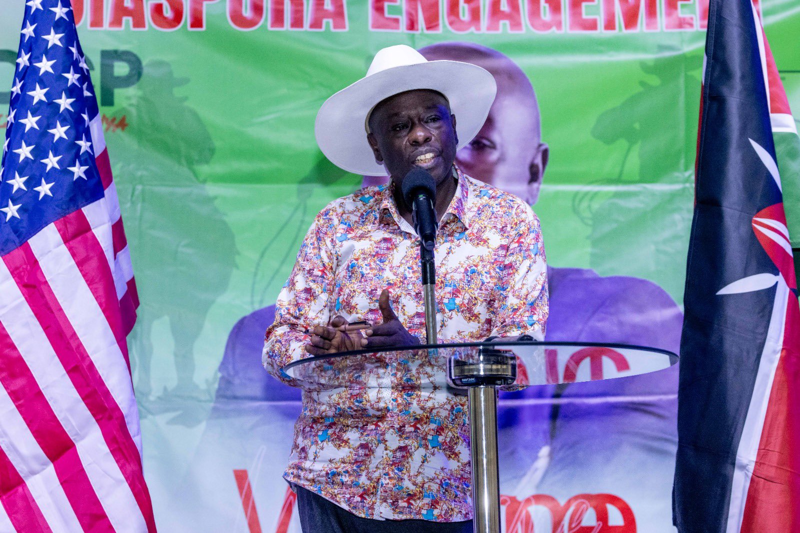 Rigathi Gachagua in the US