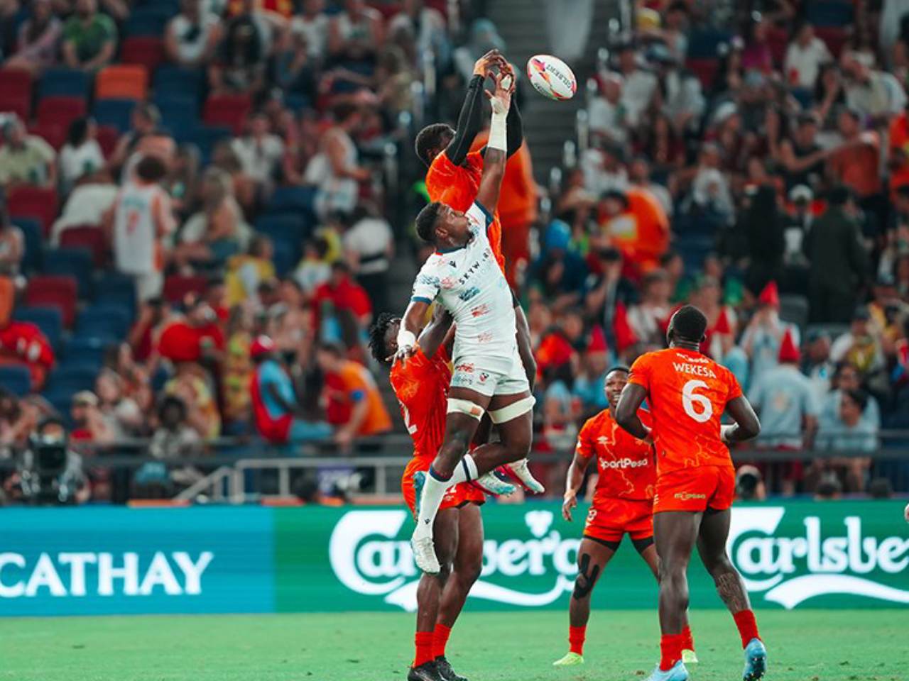 Kenya Shujaa return to winning ways after opening day losses at Hong Kong Sevens
