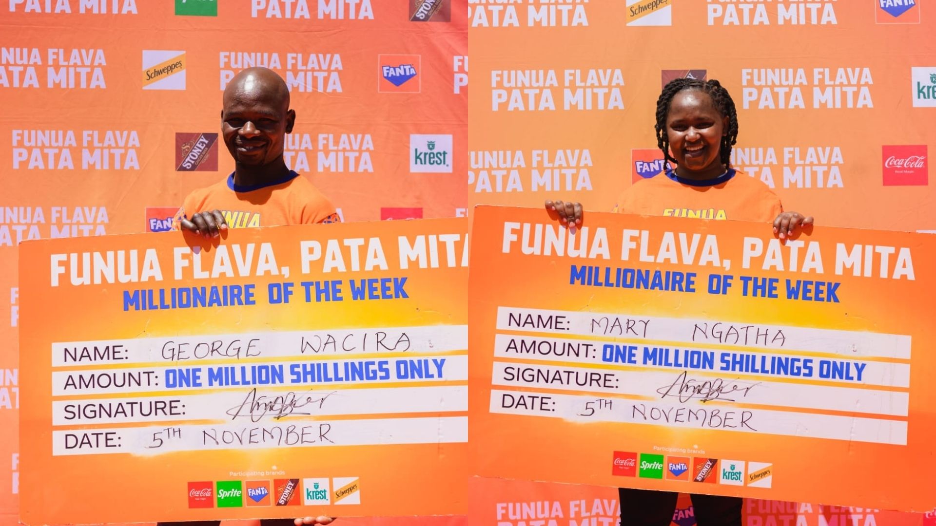 George Wachira and Mary Ngatha