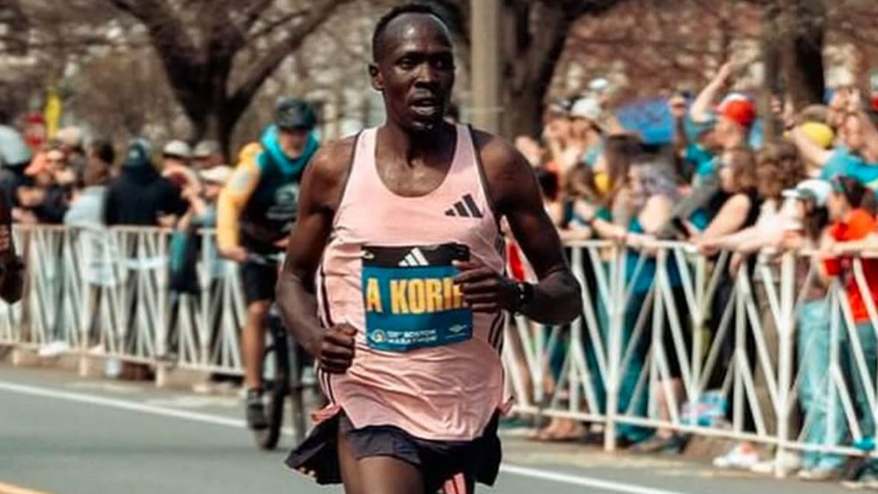 Kenyan athlete Albert Korir