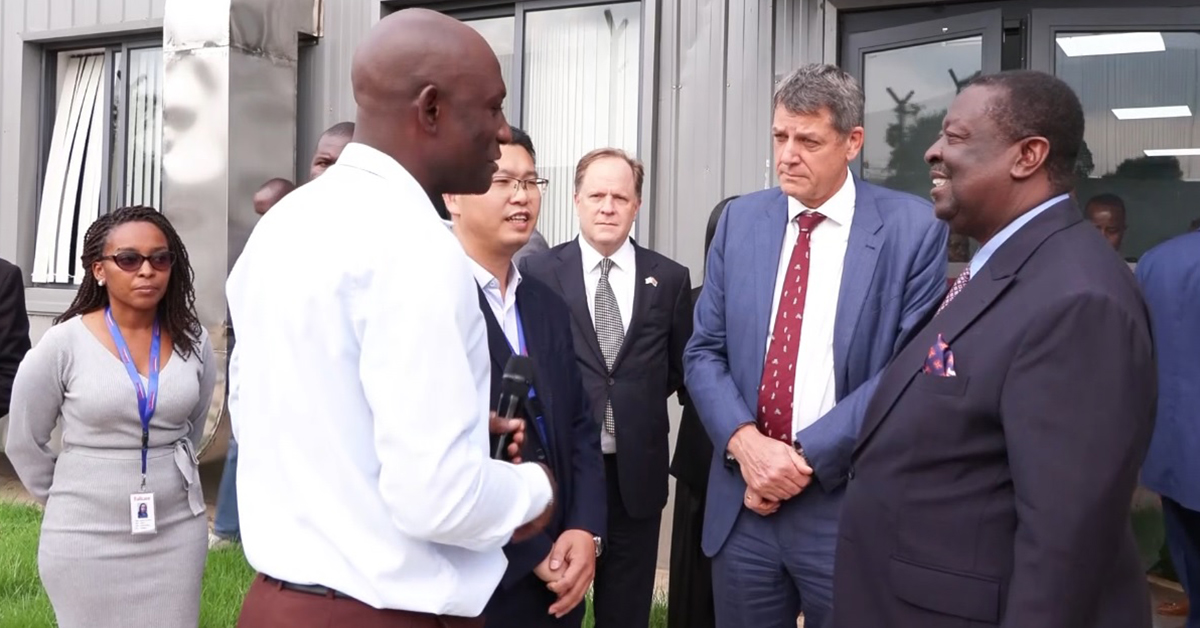 Mudavadi at Tatu City